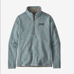 XS Blue Patagonia 1/4 Zip Fleece